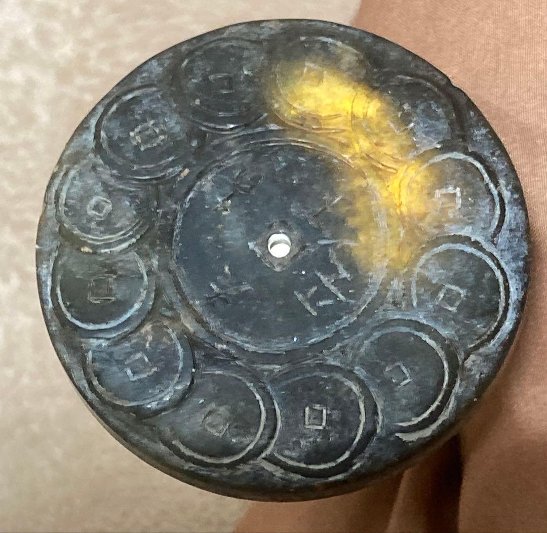 ジャンク品 線香立て 石材 詳細不明