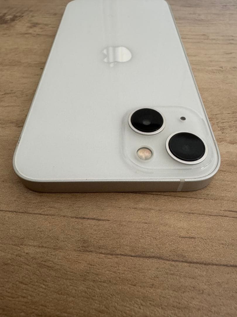 iPhone13 ホワイト　128GB 最大容量73% (美品)