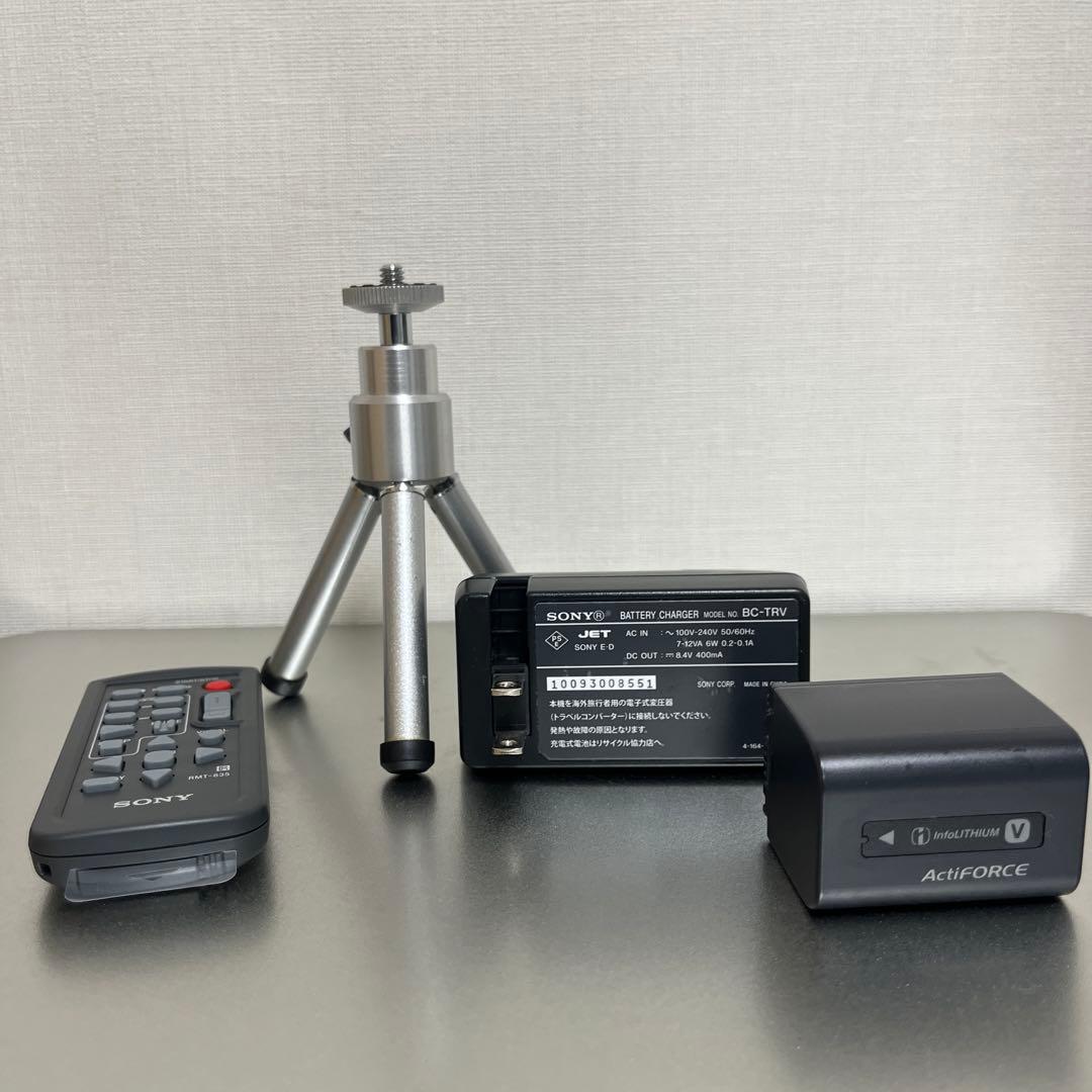 SONY Handycam HDR-CX370V アクセサリーキット　三脚