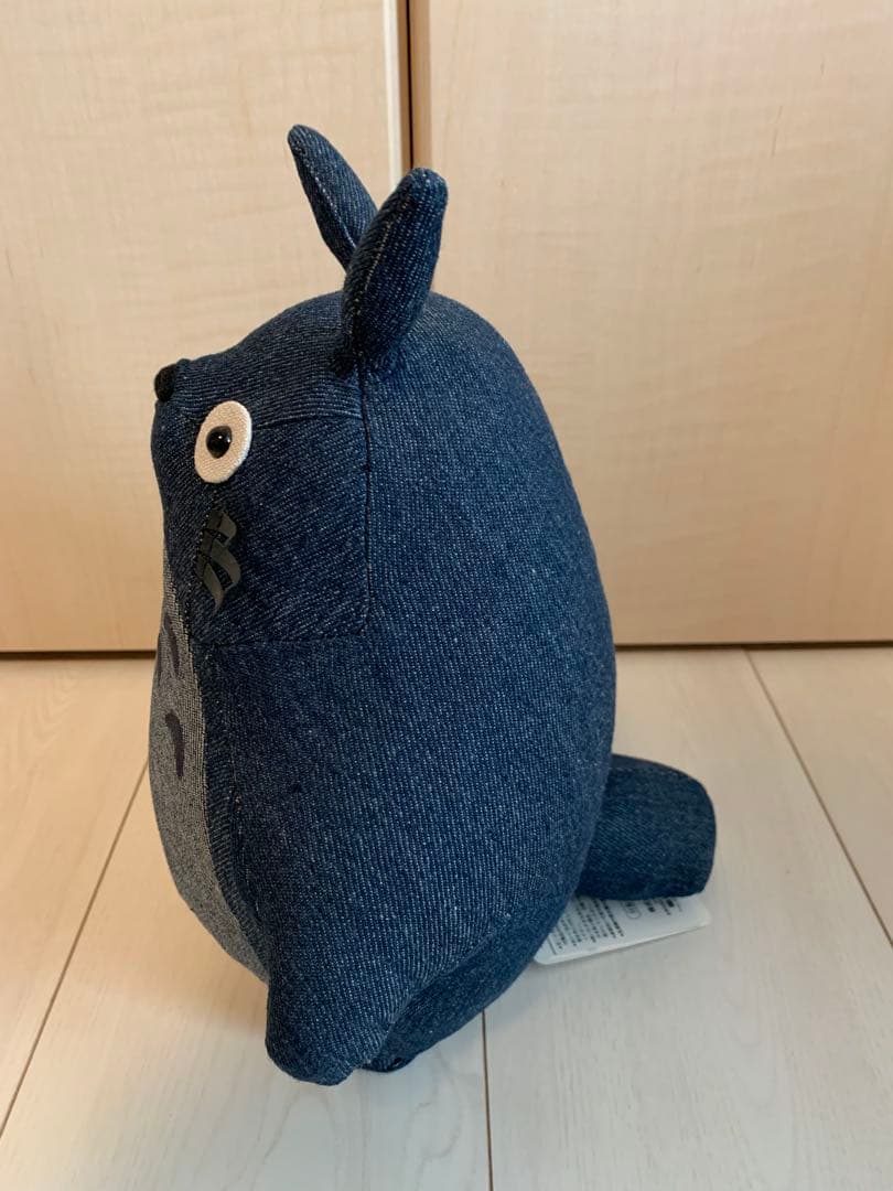 限定　スタジオジブリ　トトロ✖️EDWINコラボ　デニム製ぬいぐるみ　大トトロ