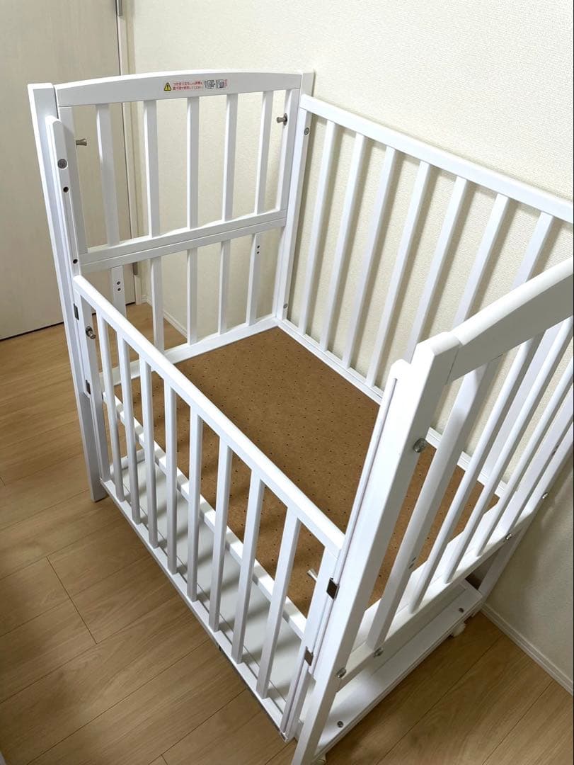 カトージ ミニベビーベッド ハイタイプ　ツーオープン