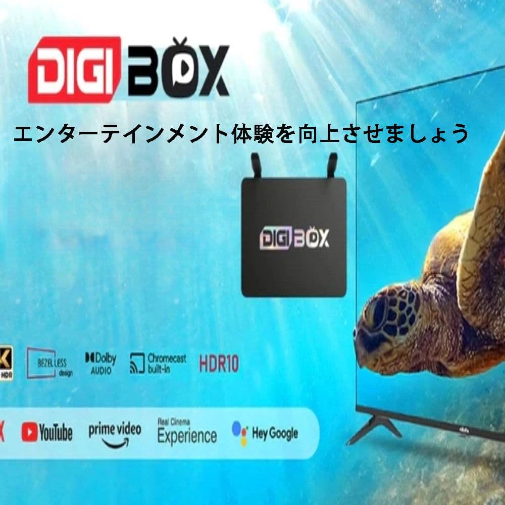 Digibox D3 plus アメリカスポーツ番組専用 テレビボックス