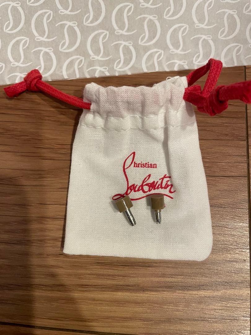 Christian Louboutin クリアビジュー ハイヒール