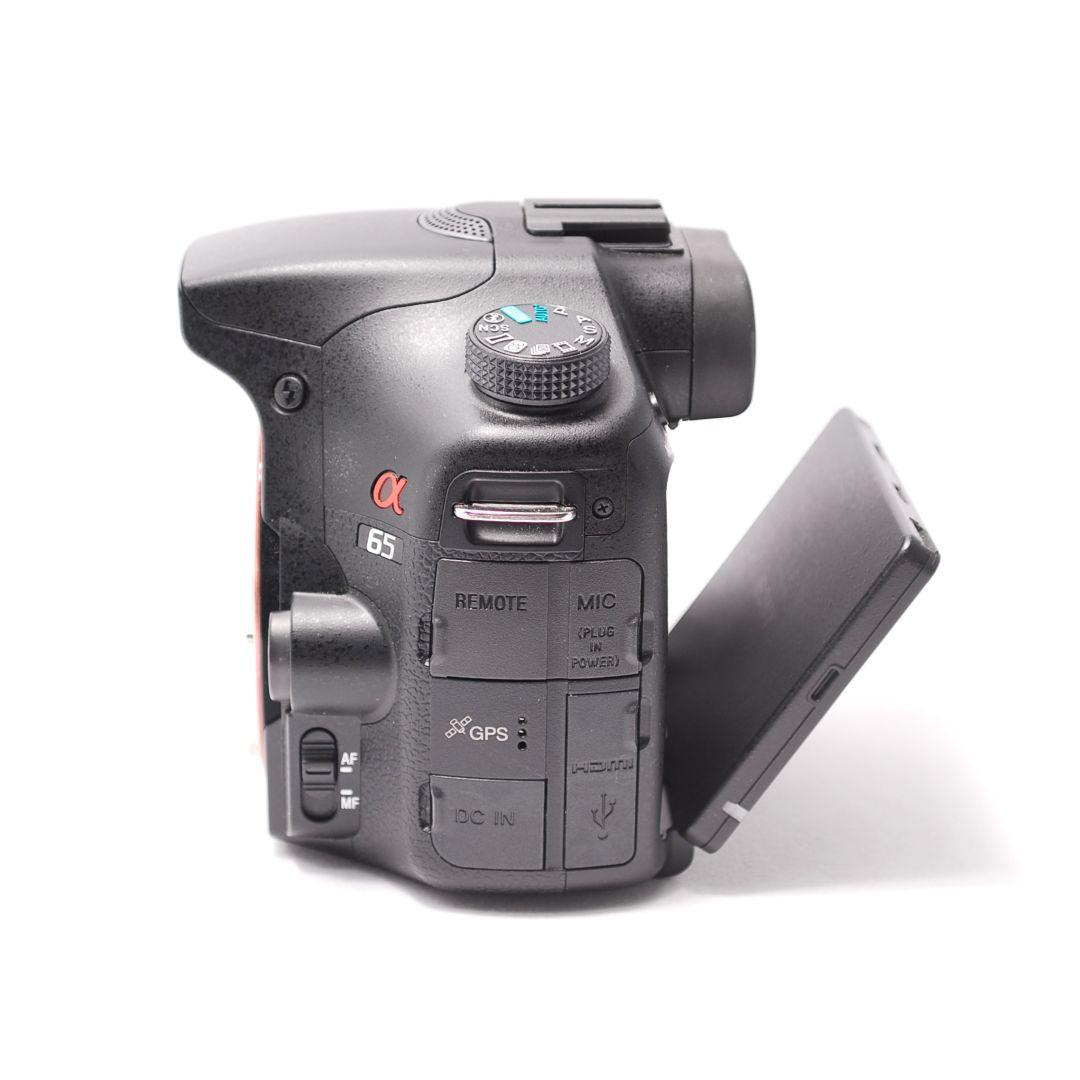 ❤即購入1000円OFF❤ショット4枚極美品❤SONY α65 Wズームキット