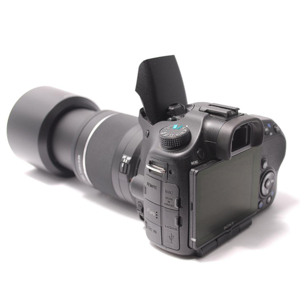 ❤即購入1000円OFF❤ショット4枚極美品❤SONY α65 Wズームキット