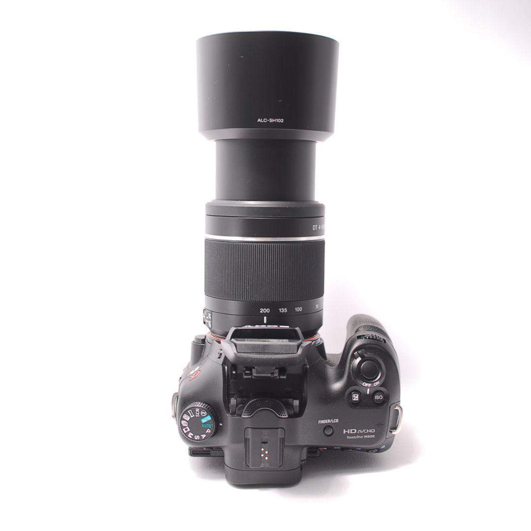 ❤即購入1000円OFF❤ショット4枚極美品❤SONY α65 Wズームキット