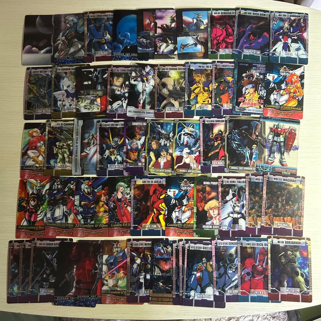 ガンダム 森永 ウエハース カード218枚　その他グッズ