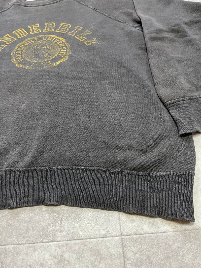 60s BIG SIZE vintage スウェット ブラック XL 黒