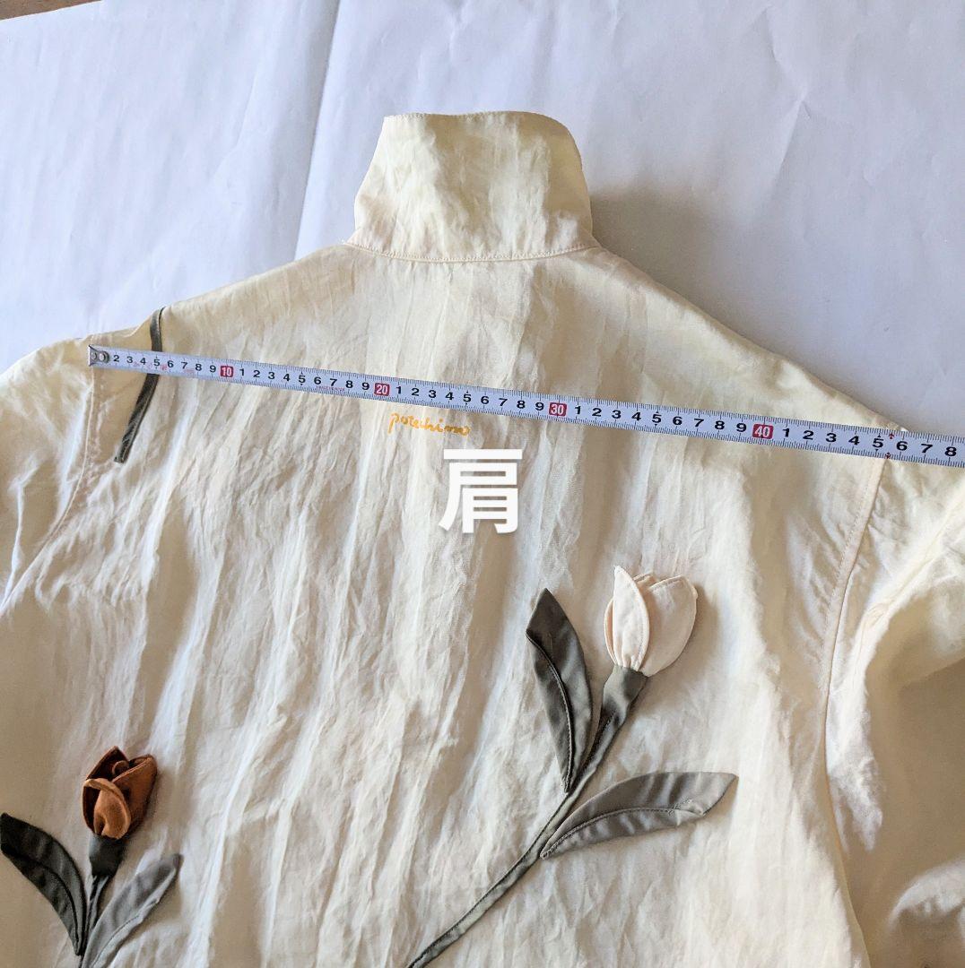 ポテチーノ❤お花（後にも花）　可愛い❤レインコート　ナイロン