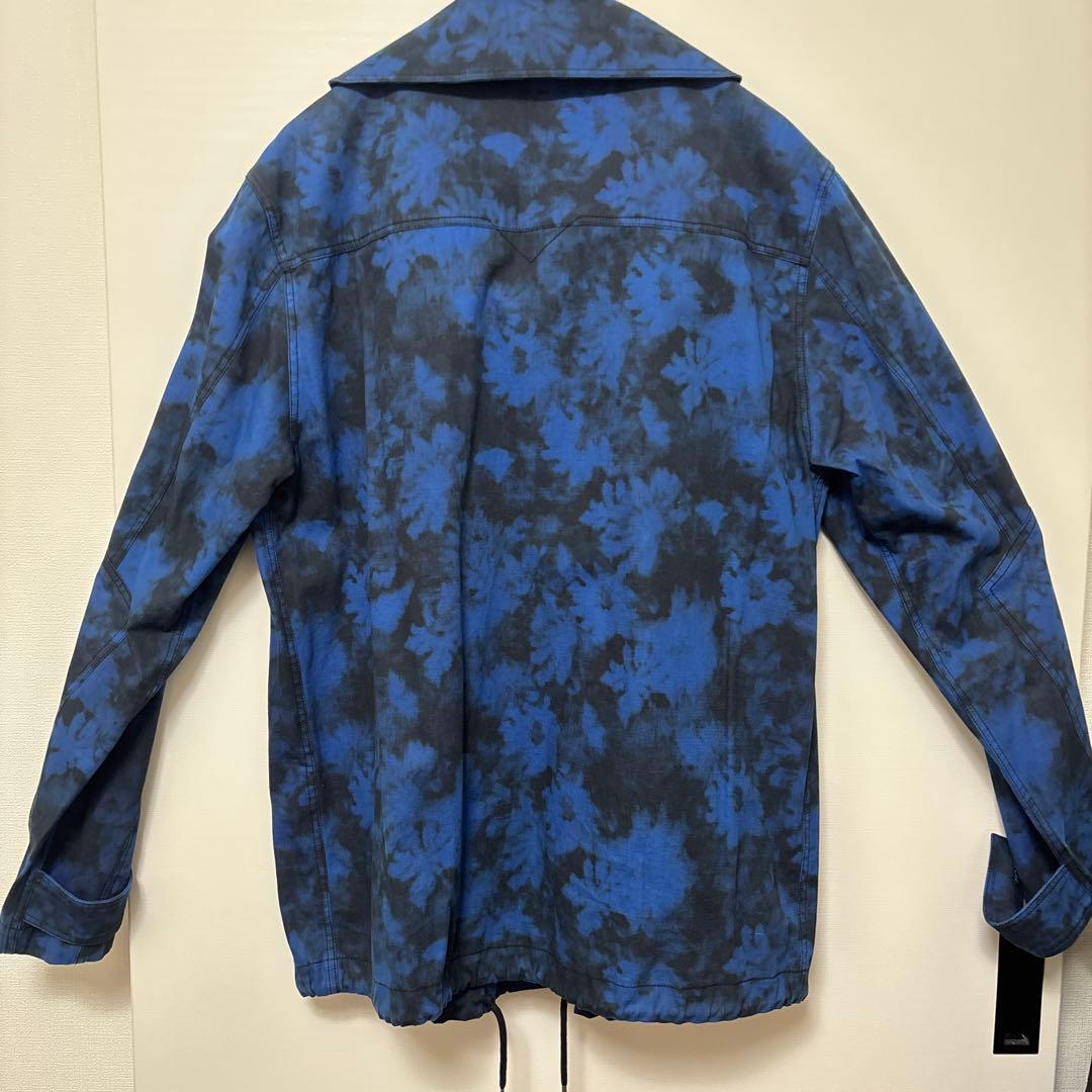 レ*ド様 KENZO 青黒タイダイ M ジャケット