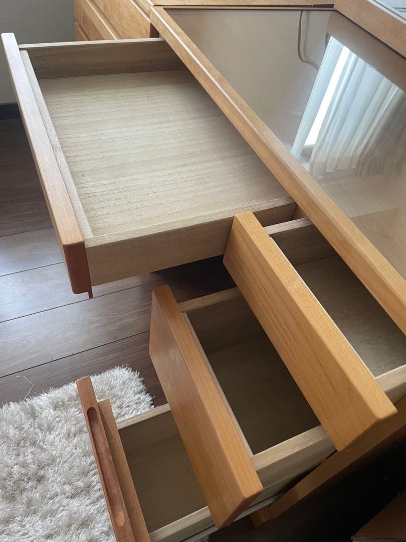 【あず】 定価10万円　レッチェ80ドレッサー 高野木工　天然木