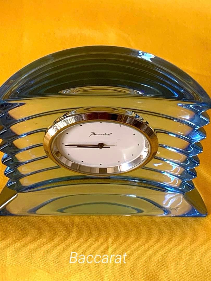 ✨Baccarat バカラ・クリスタルsky blue✨ごめんなさい価格