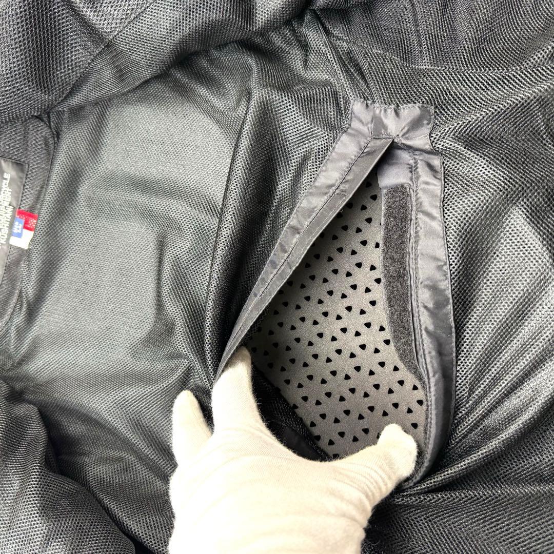 ✨美品✨クシタニ メッシュライダースジャケット LL 黒 プロテクター付