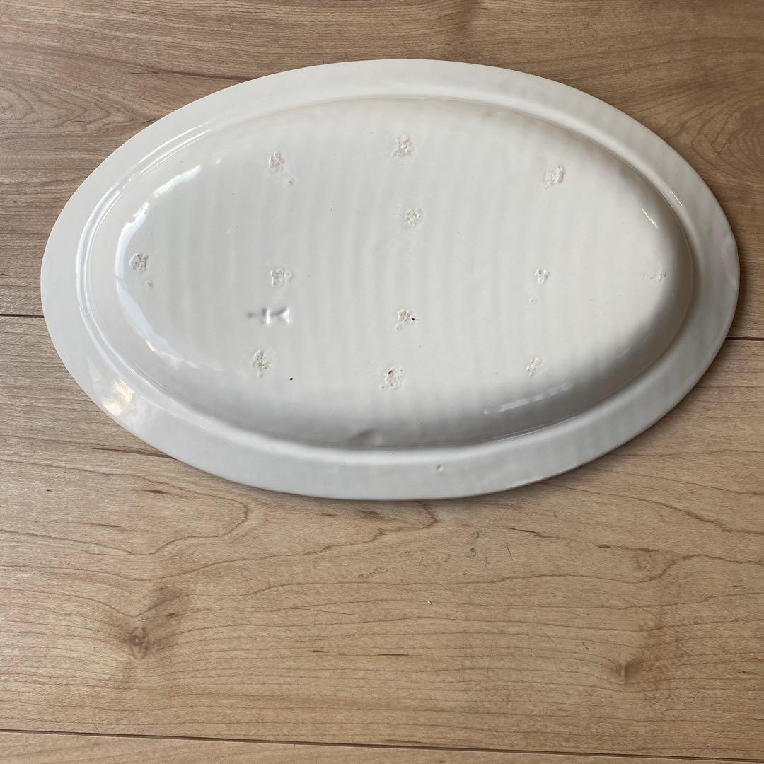 岡田直人 細リムオーバル皿 2枚セット