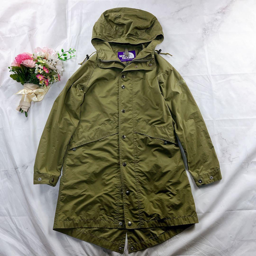美品✨ザノースフェイス パープルレーベル マウンテンパーカー モッズコート