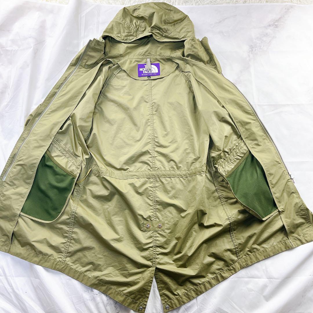 美品✨ザノースフェイス パープルレーベル マウンテンパーカー モッズコート