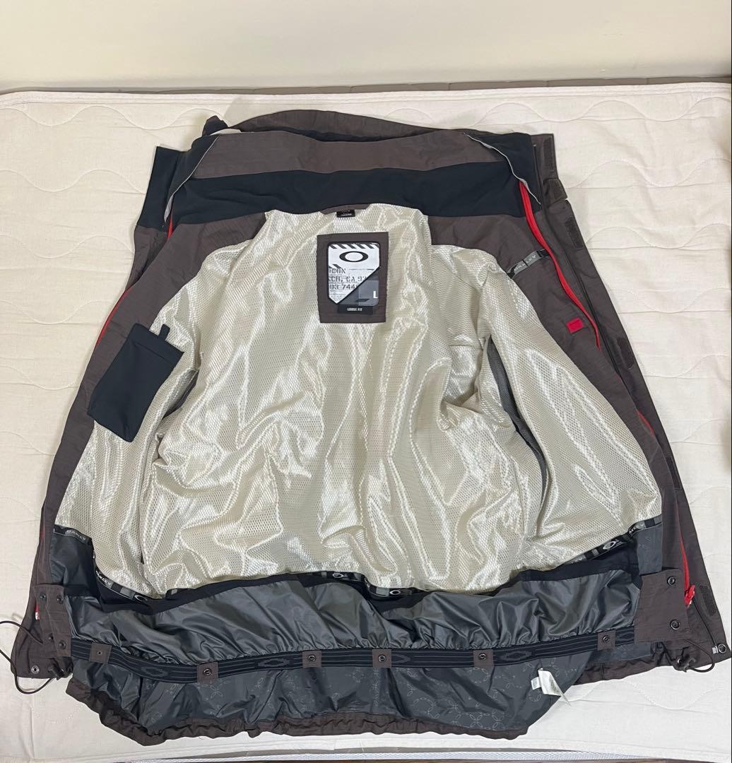 Oakley メンズナイロンジャケットY2K 茶