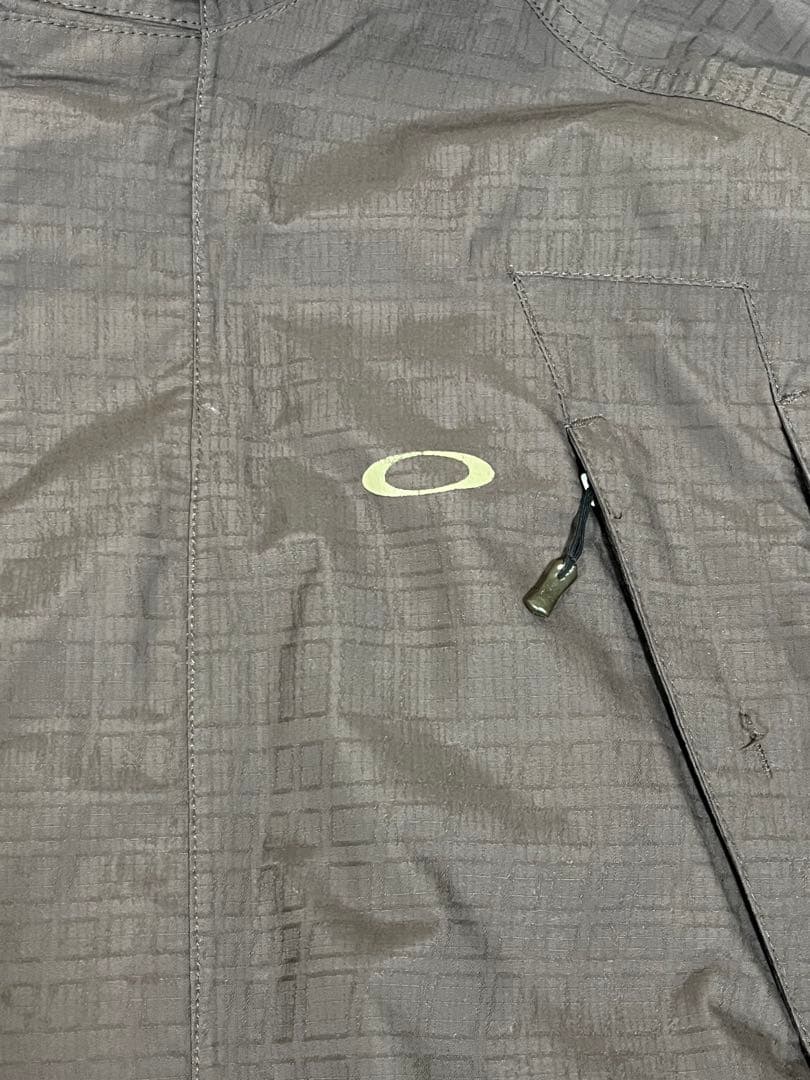 Oakley メンズナイロンジャケットY2K 茶