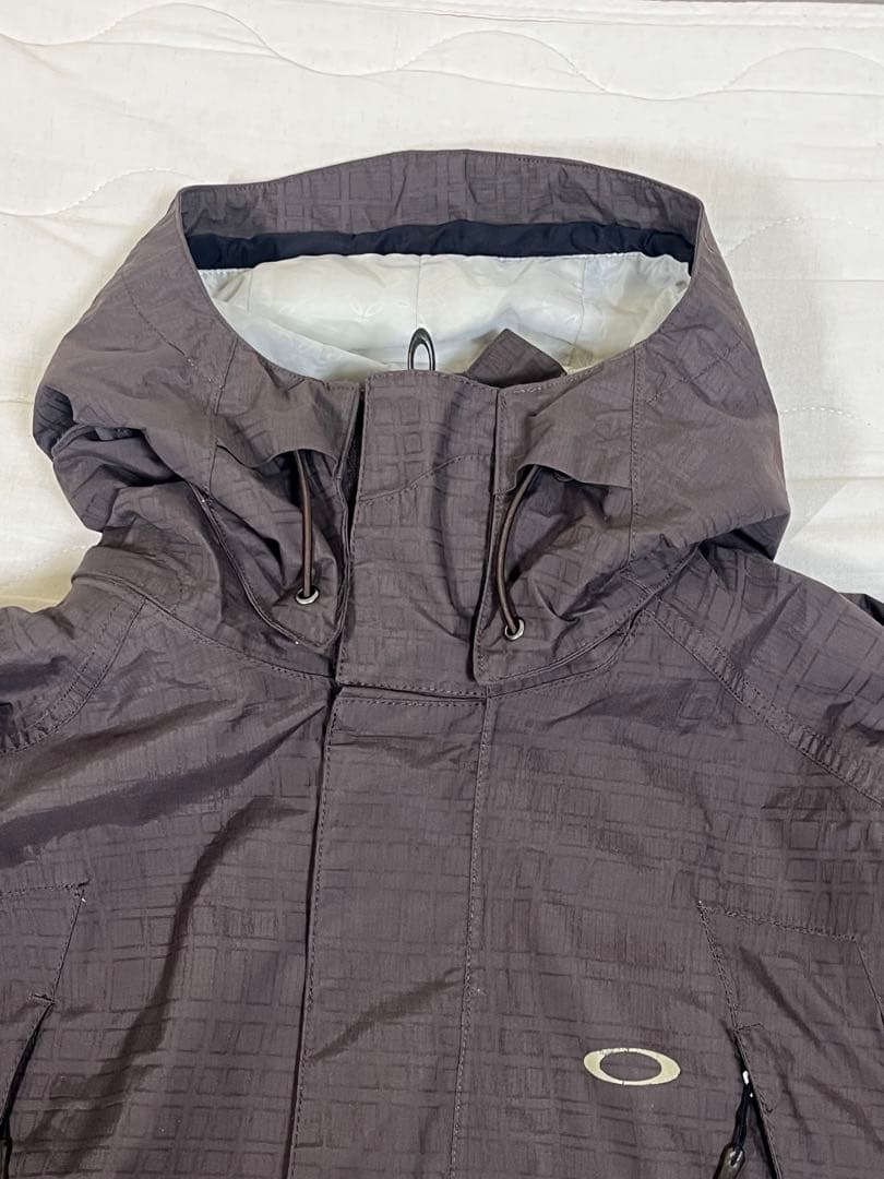 Oakley メンズナイロンジャケットY2K 茶