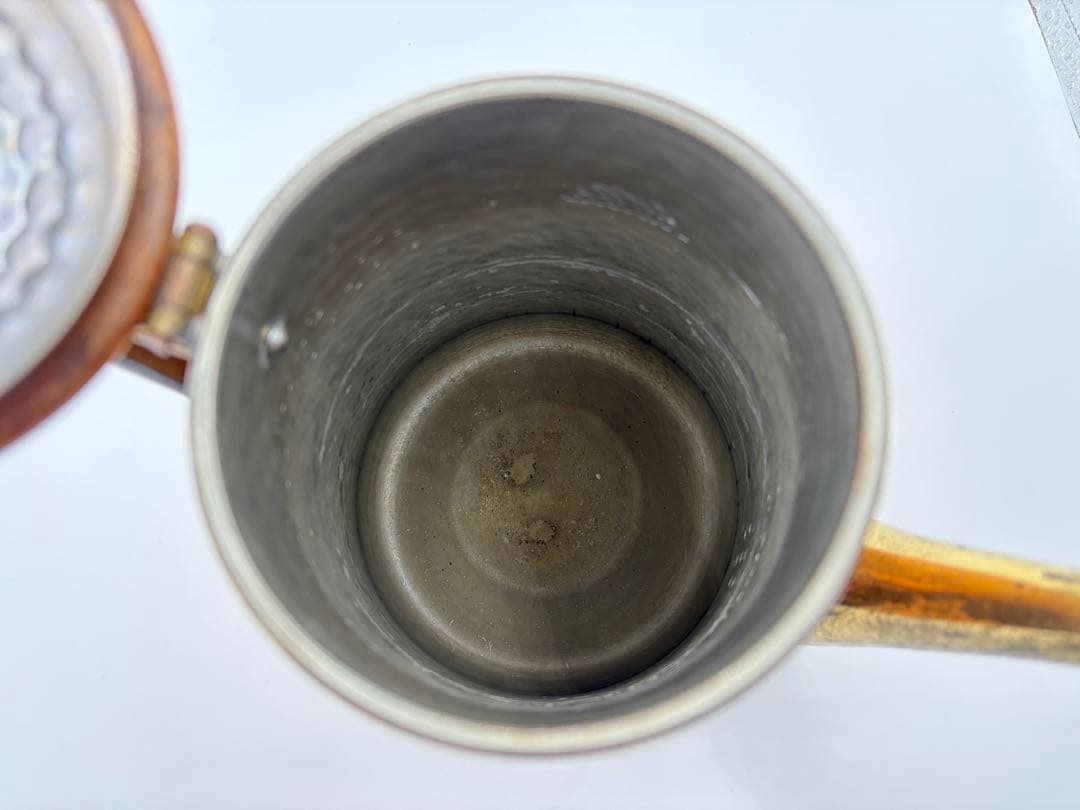 ※希少:Kalita 蝶番付き銅ポット0.7l &1.5l