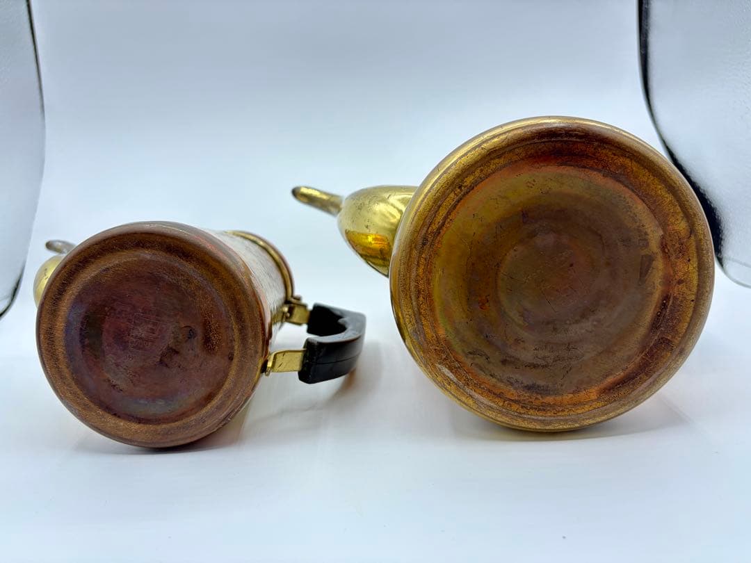 ※希少:Kalita 蝶番付き銅ポット0.7l &1.5l