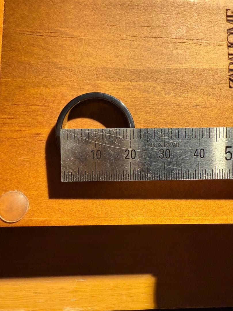 GUCCI セラミックリング 10号