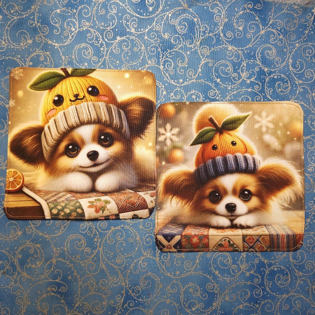 アロママ　　ハンカチ　ワンコさん柄　26枚