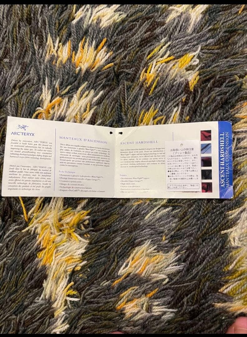 Arc'teryx Ascent アーク2003マウンテンパーカーダブ