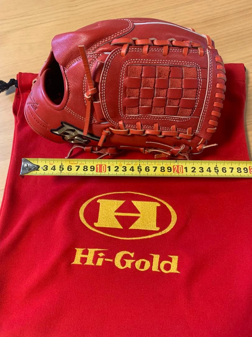 Hi-Gold 軟式グローブ SRオレンジ