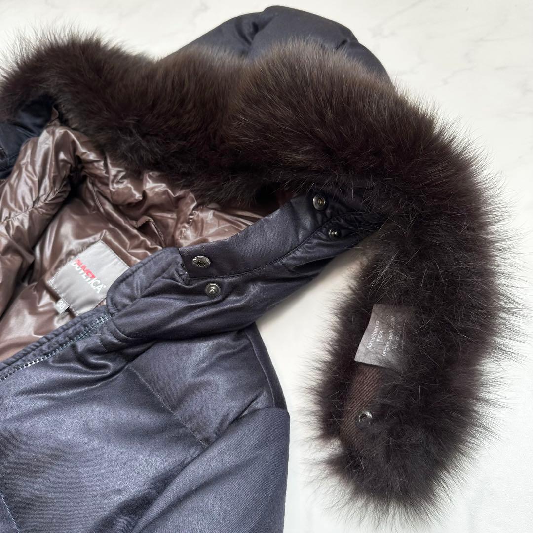 デュベティカ KAPPA アローズ別注 ダウンコート カシミヤ フォックス 38