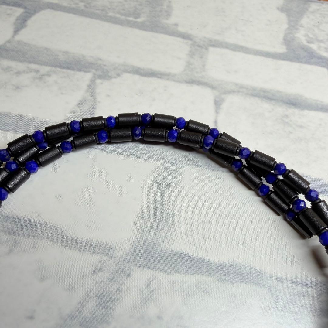 【極美品】コアフォースループ ラピスラズリ CFL70 ブレスレット ブルー