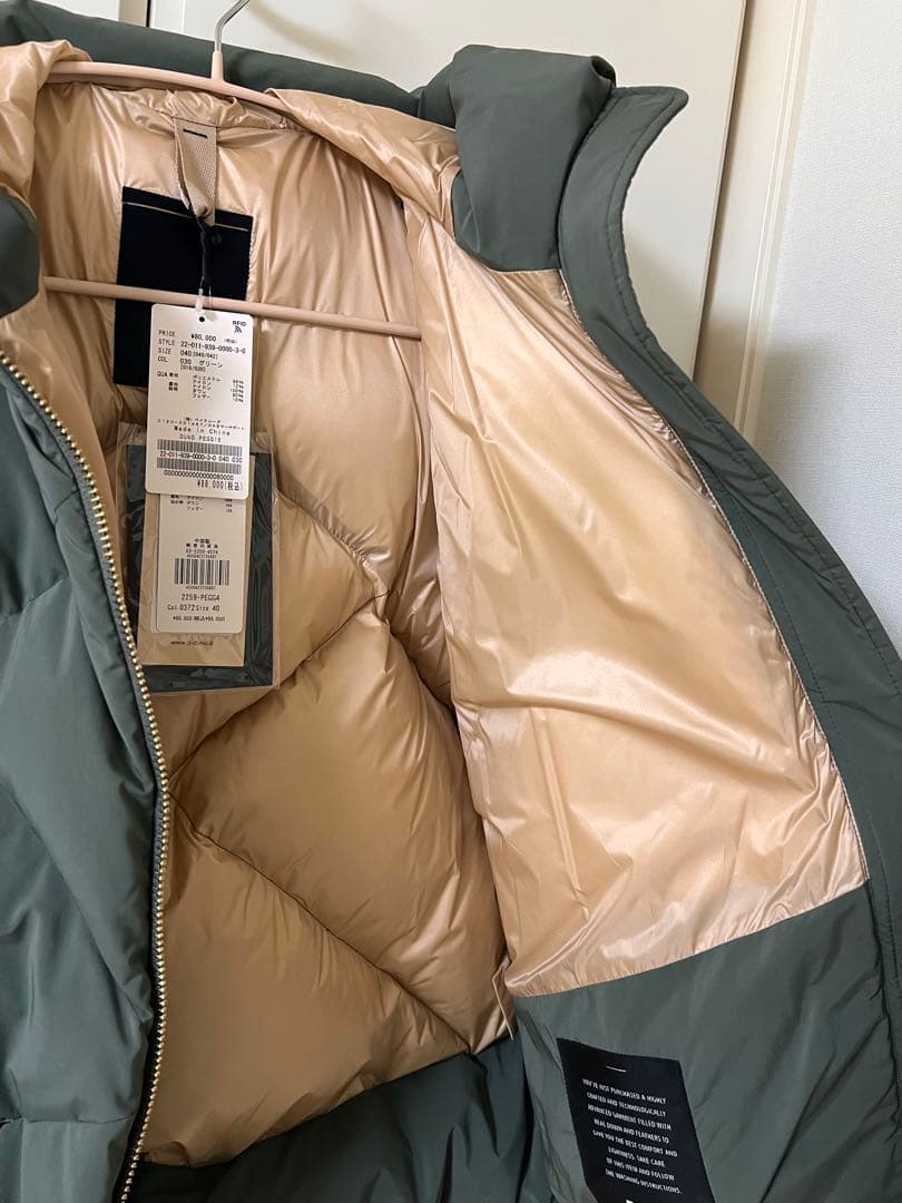 新品未使用　DUNO ダウン VERMEIL par iena 別注