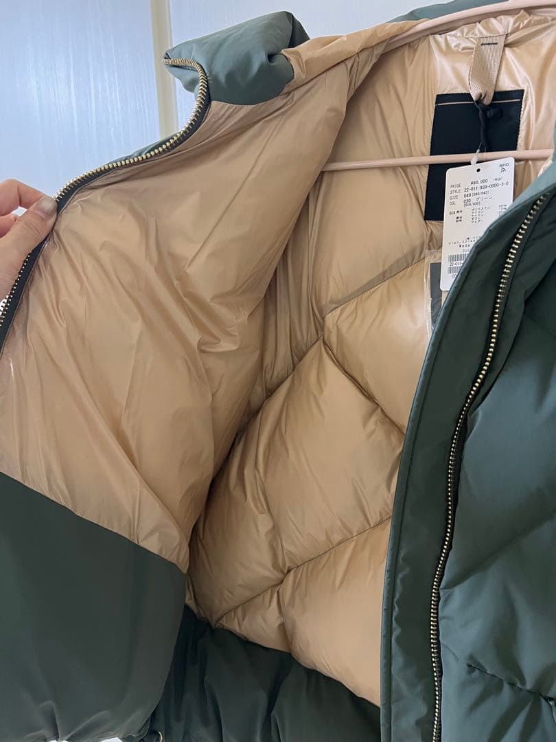 新品未使用　DUNO ダウン VERMEIL par iena 別注