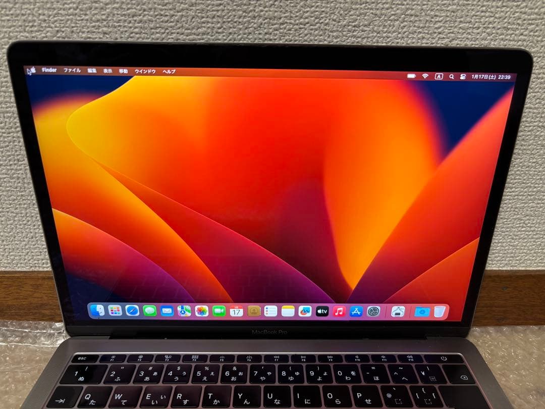 MacBook Pro 13インチ　A1708 16GB Retina