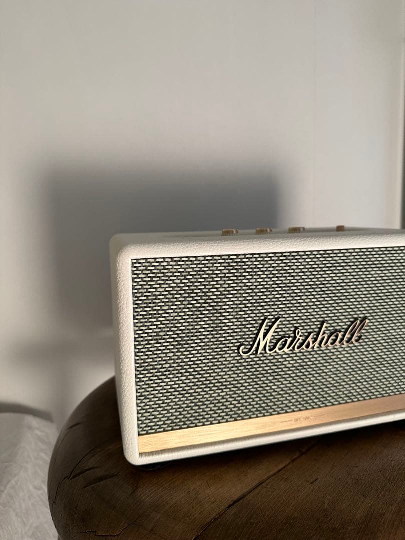 【美品】Marshall ワイヤレススピーカー ホワイト
