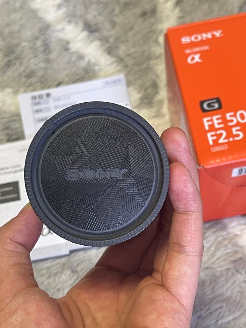 SONY FE 50mm F2.5 G レンズ sel50f25g