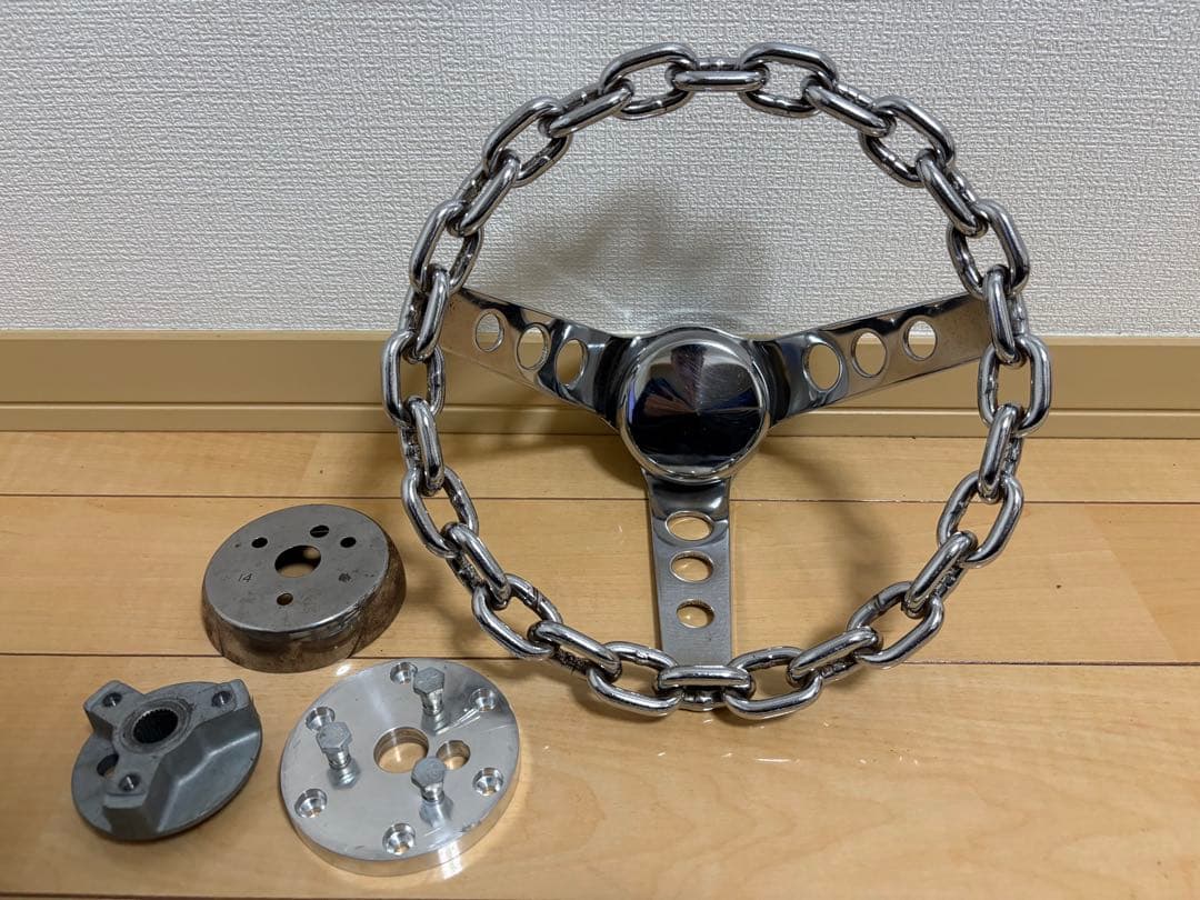 チェーンステアリング クローム ローライダー