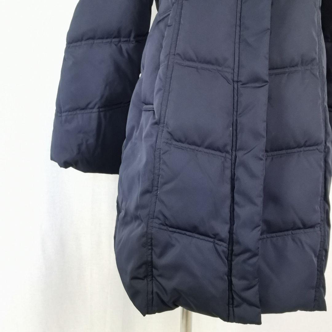 極美品 タグ付き フォックスファーバッスルスタイルダウンコート