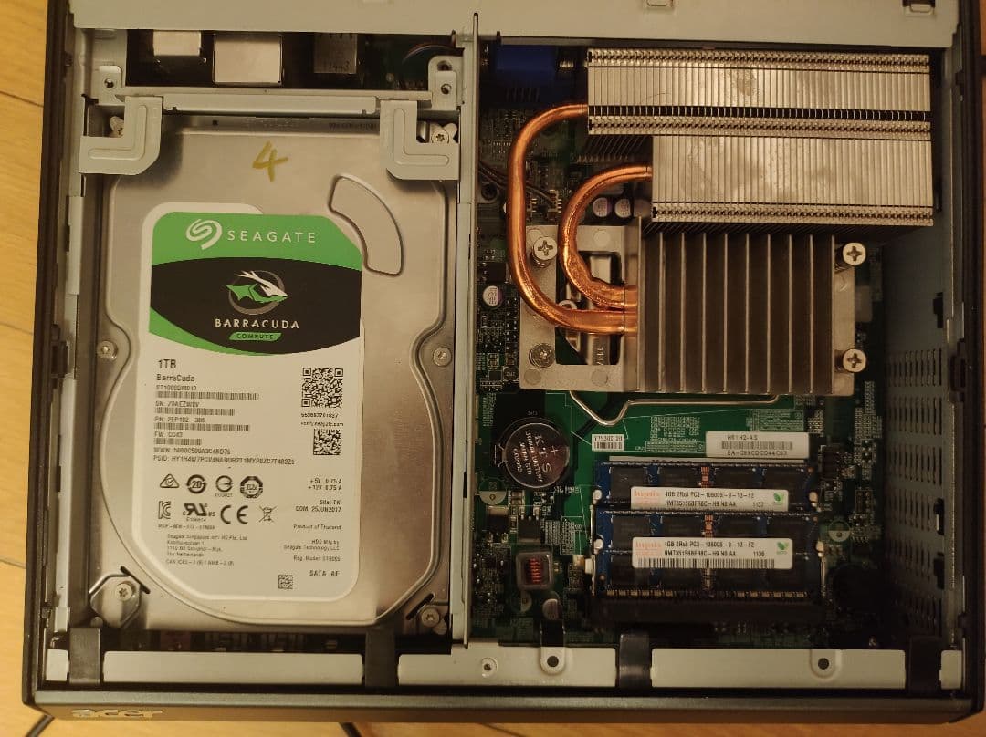 ミニPC Acer Veriton L4610 PC Linux Batocera 41