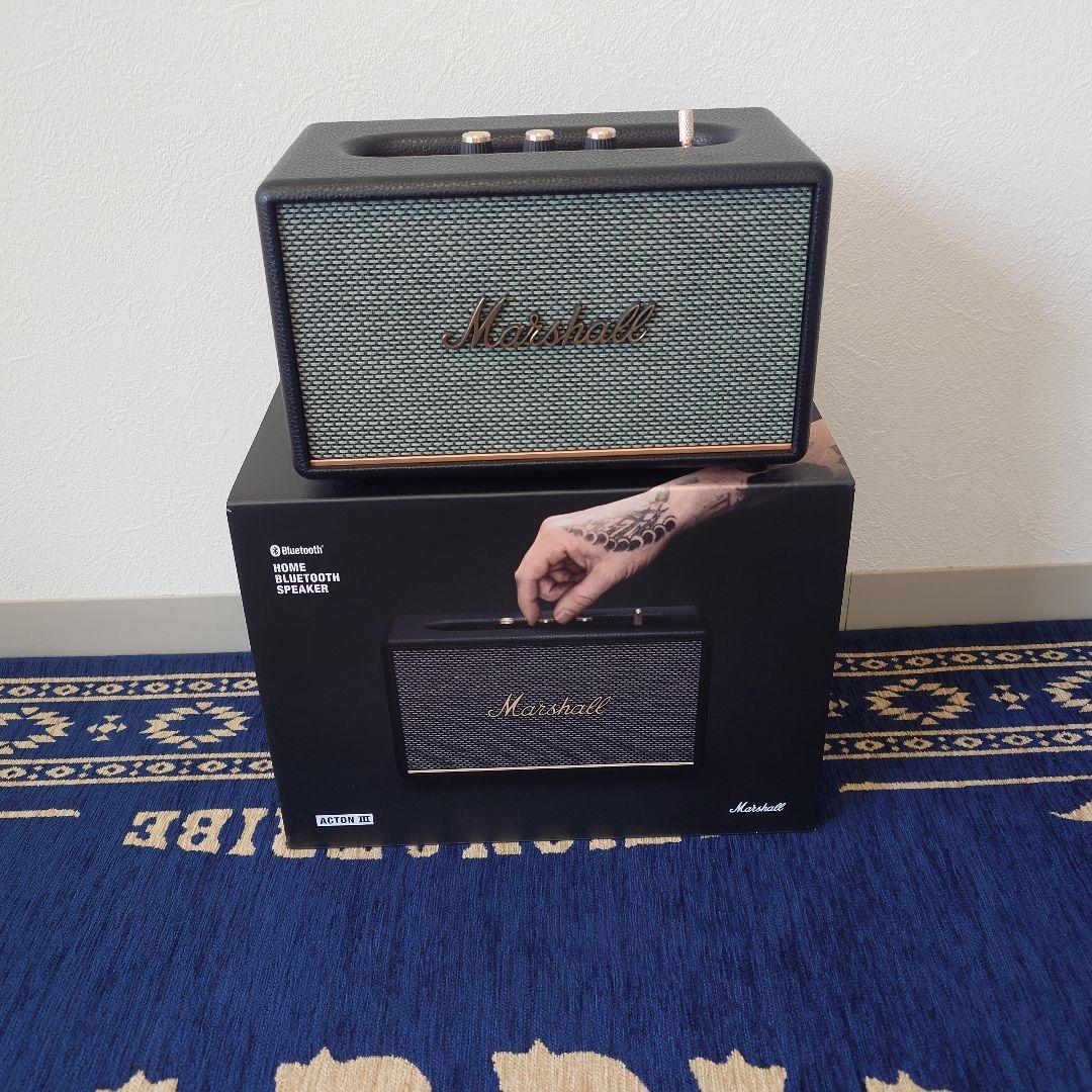 Marshall Bluetooth Acton III BLACK 国内正規品