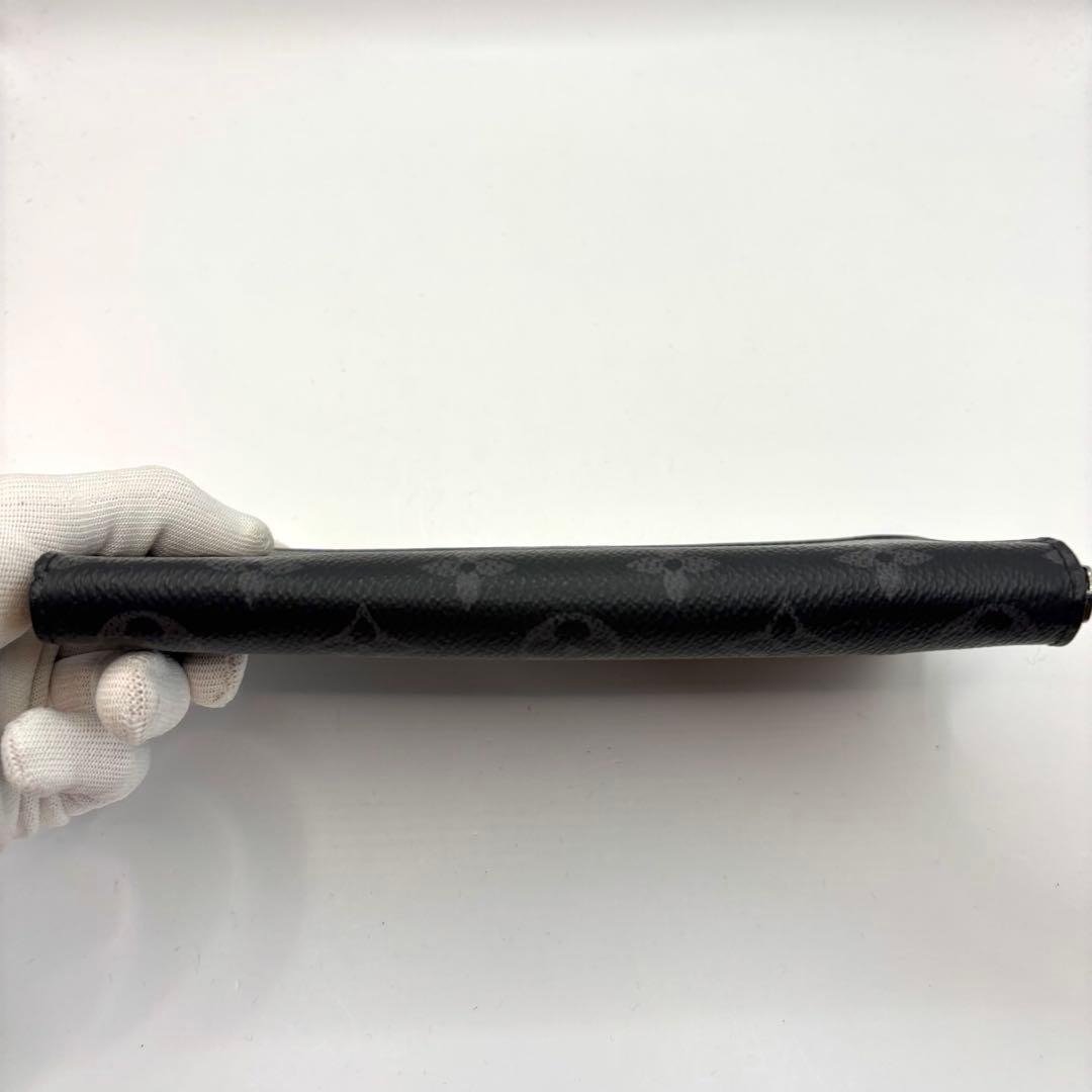 正規品 ルイヴィトン ヴェルティカル エクリプス 長財布 ブラック pvc