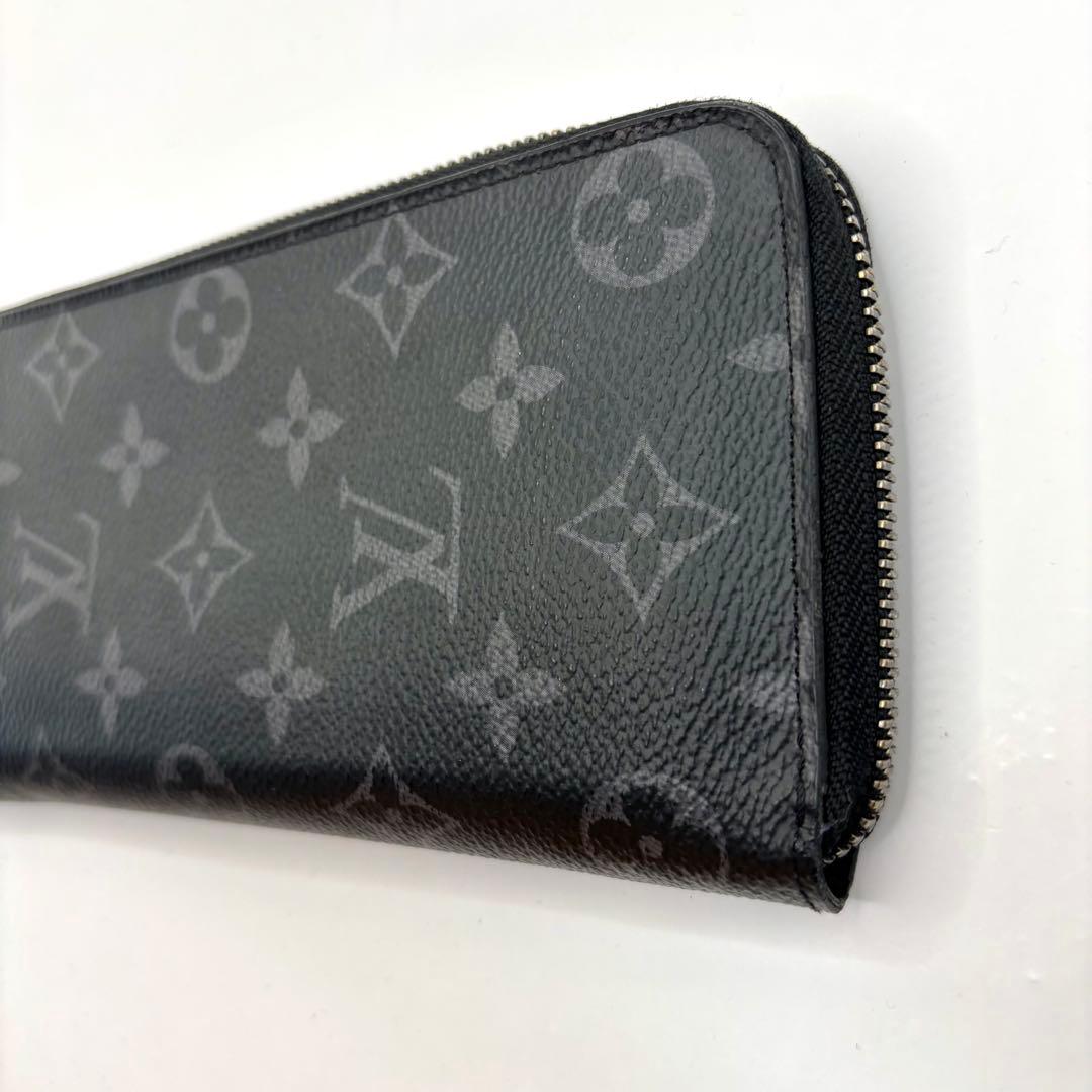 正規品 ルイヴィトン ヴェルティカル エクリプス 長財布 ブラック pvc