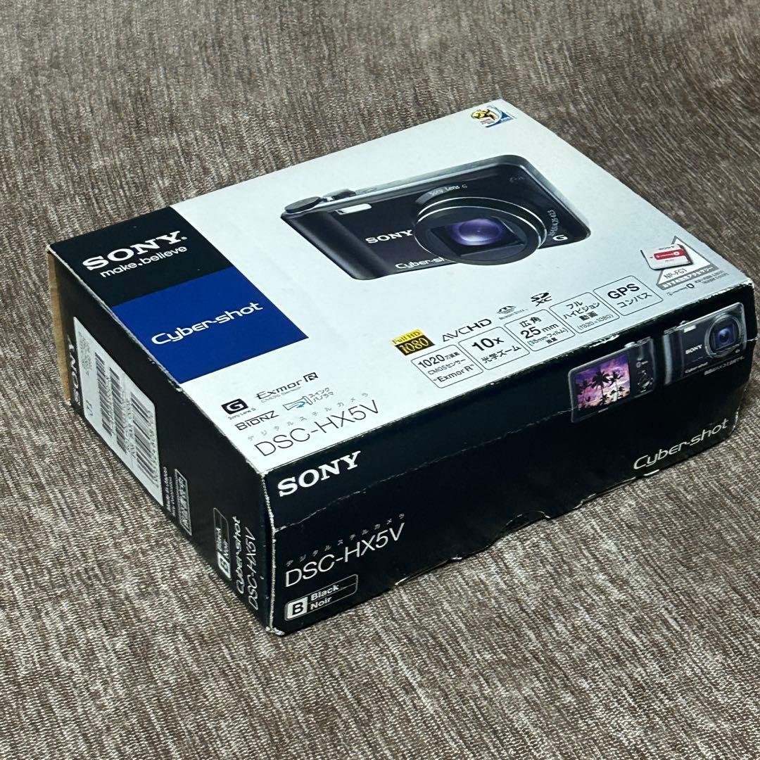 動作品　美品　付属品完備　SONY Cyber-shot DSC-HX5V