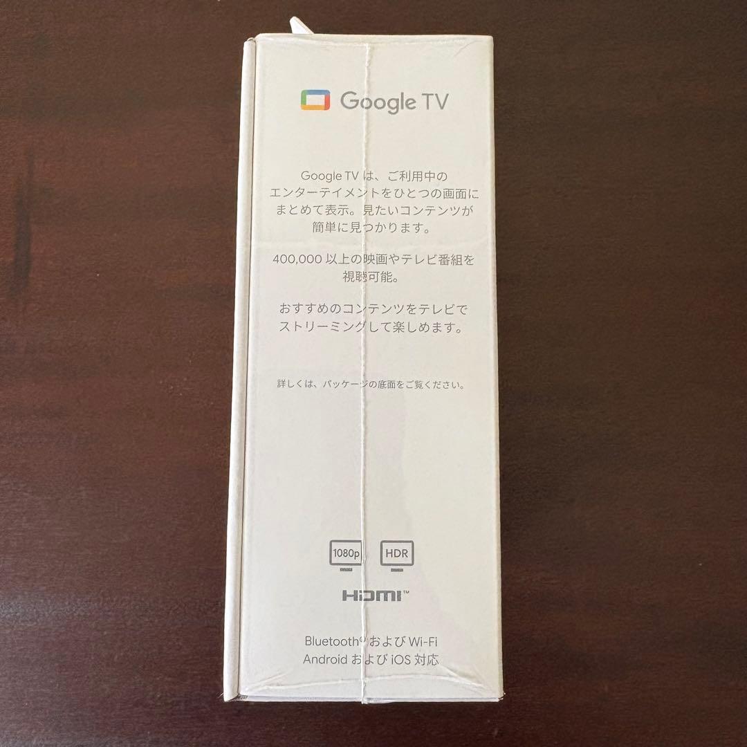 【新品】Chromecast Google TV HD GA03131-JP