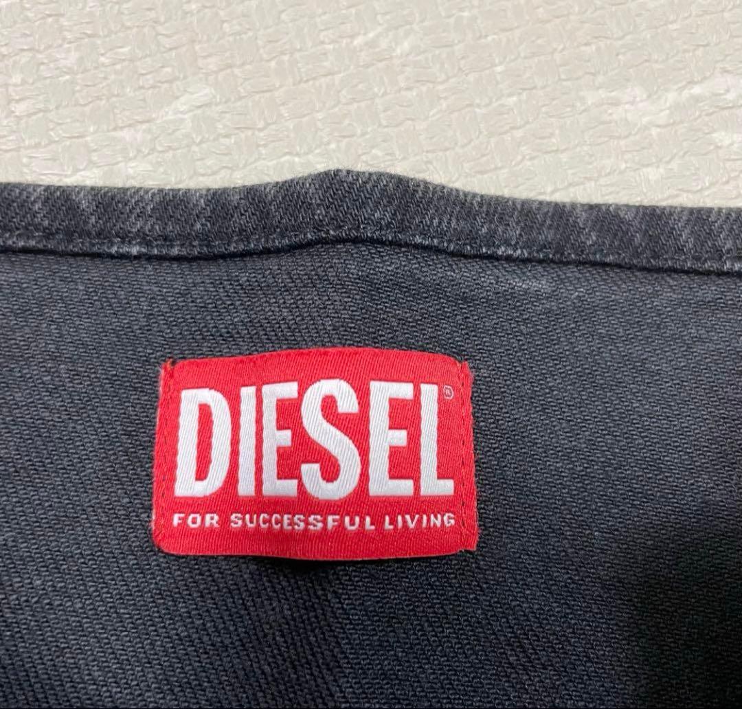 【未使用】DIESEL チューブトップ DE-VILLE-D デニム e6