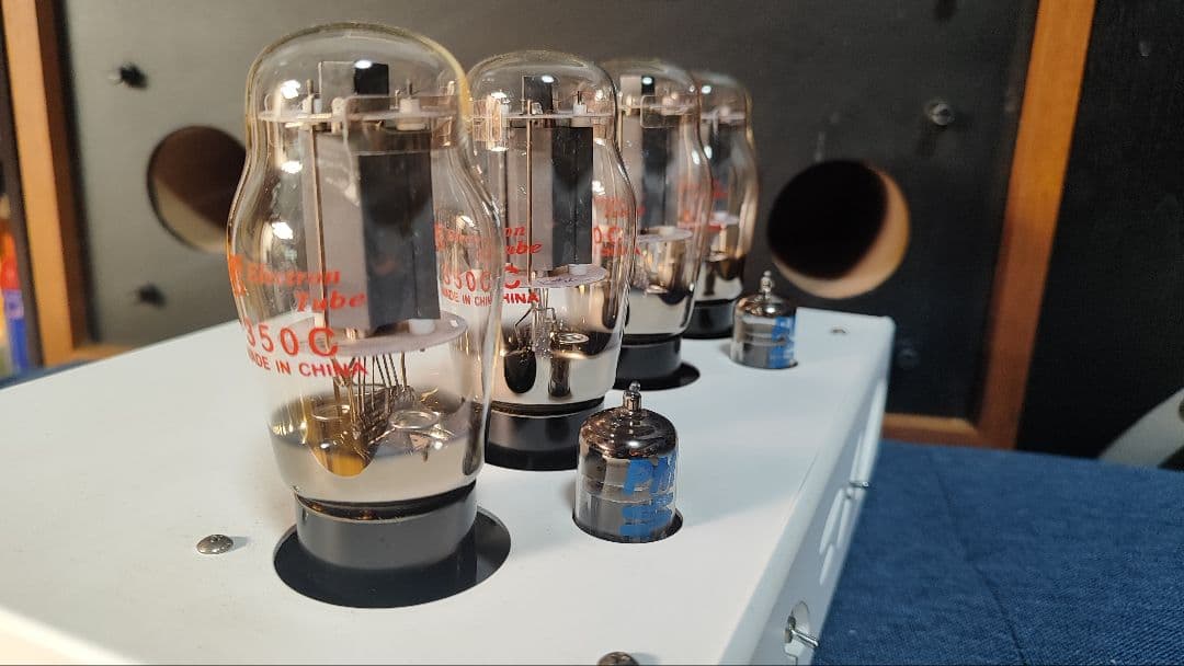 MUSICA iris50pow 真空管アンプ 350C 5881 美品