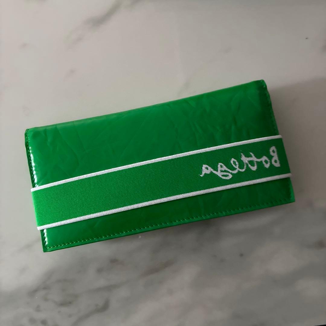 値下げ⭐︎ボッテガべネタ　グリーン長財布　新品未使