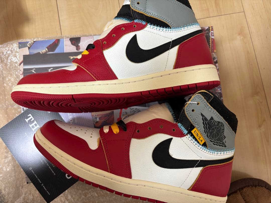 e*3様 ユニオン × ナイキ エアジョーダン1 レトロ ハイ OG \"シカゴ/