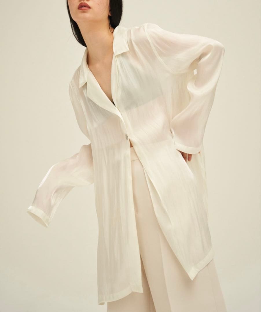 【新品】ENOF イナフ シアーシャツ シアージャケット