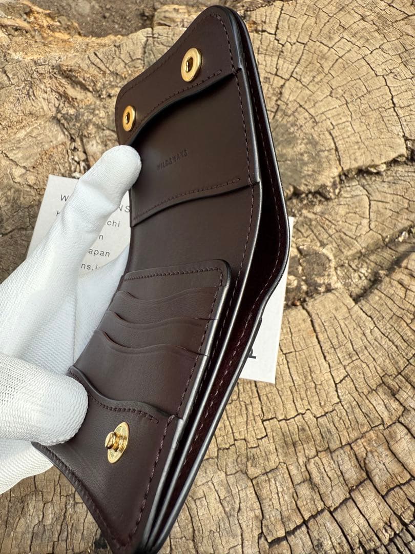 【未使用新品】ワイルドスワンズ　パームV3 コードバン×ブライドルレザー
